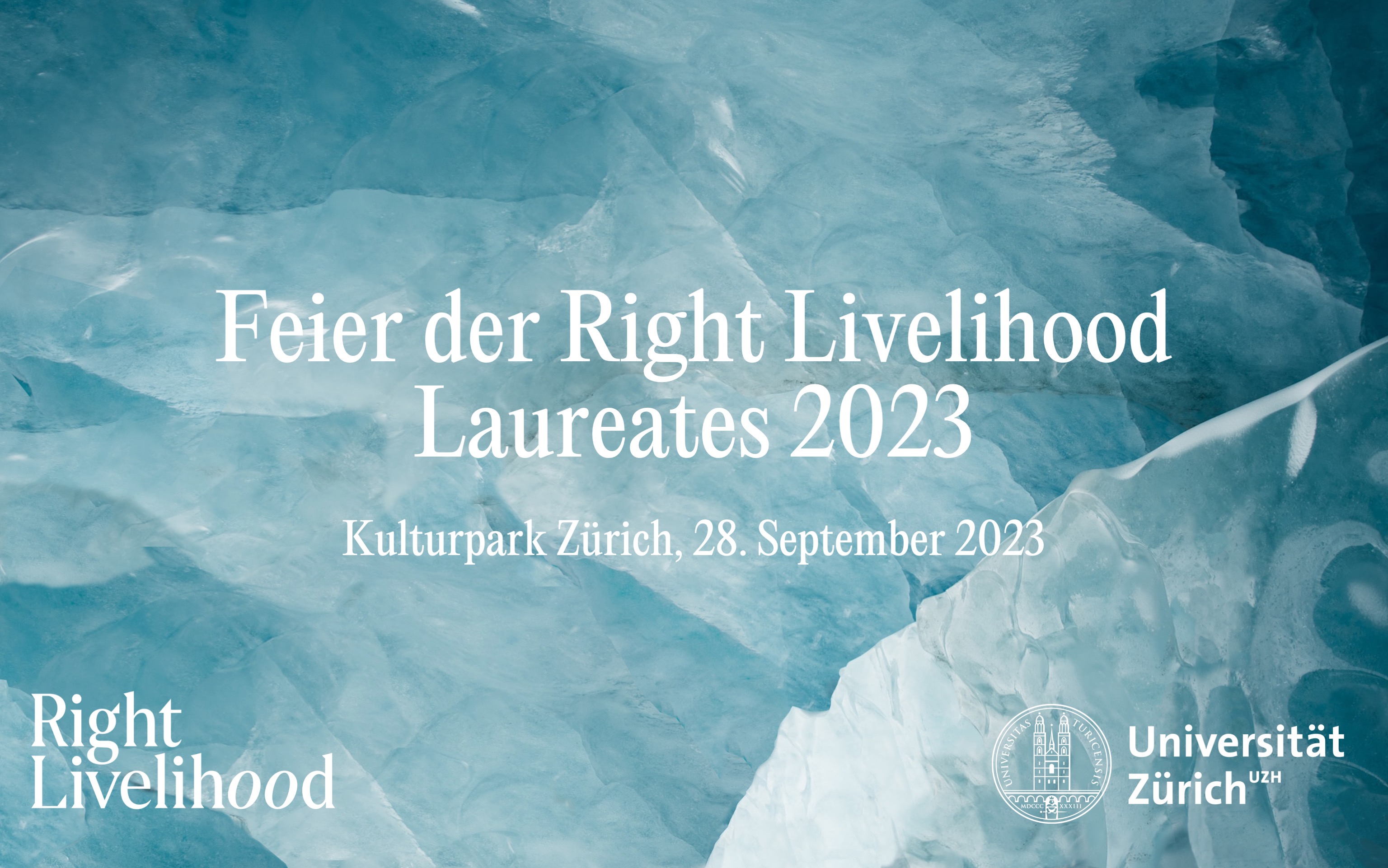 Feier der Right Livelihood Laureates 2023