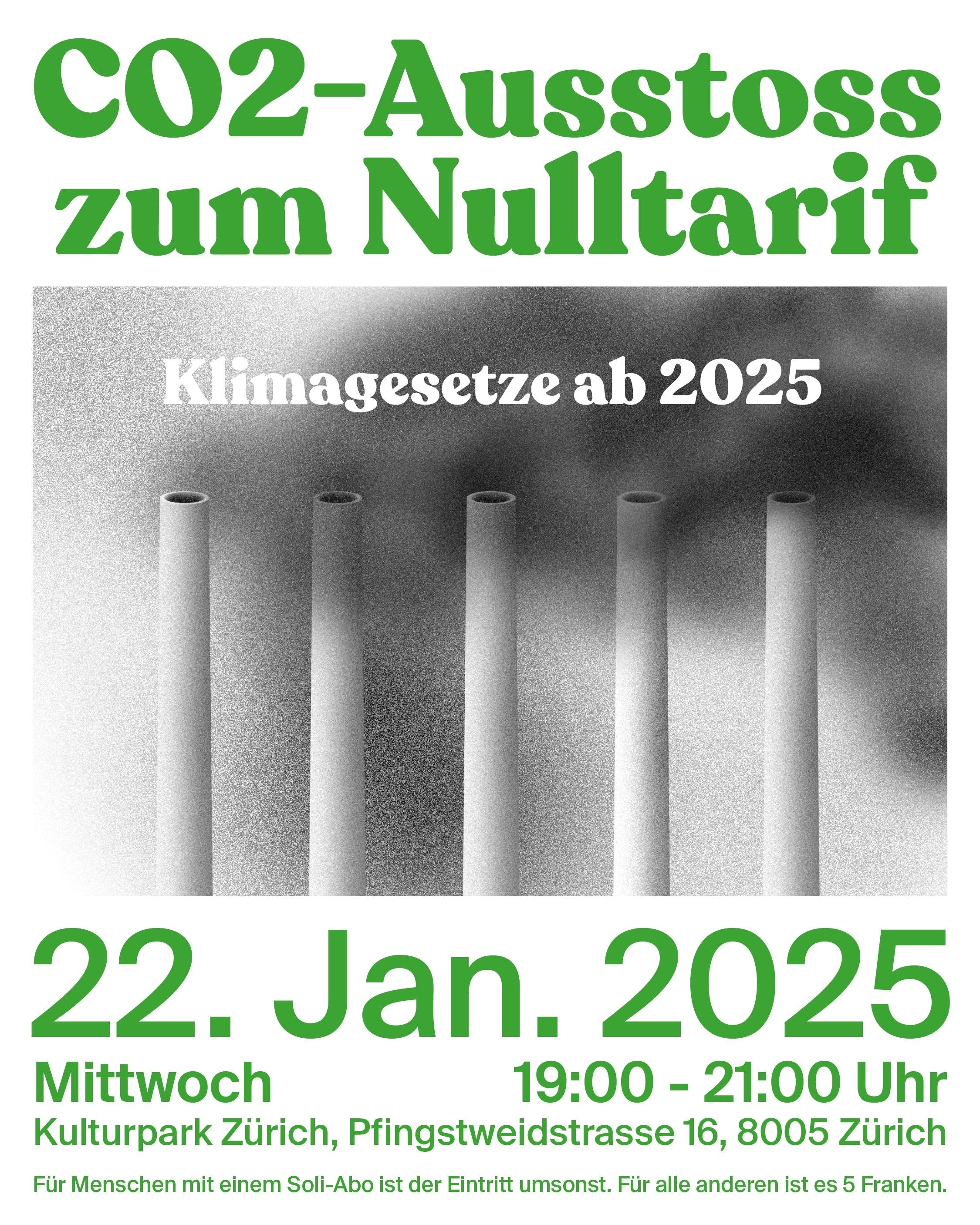 CO2-Ausstoss zum Nulltarif